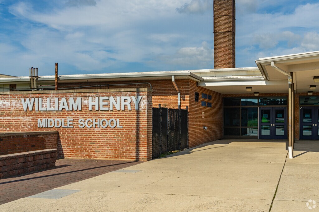 William Henry Middle School has 857 students in grades 5-6.