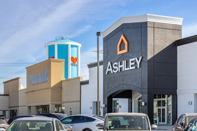 Niles features several retail malls, including Millbrook Shopping Center.