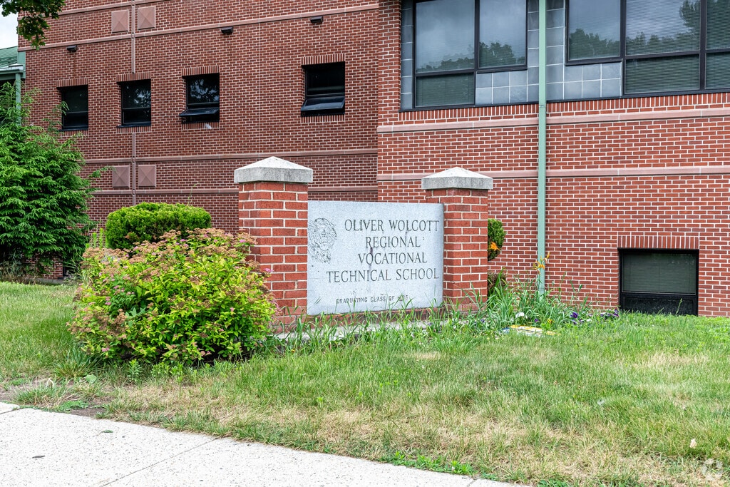 Oliver Wolcott Technical High School serves students from several area towns.