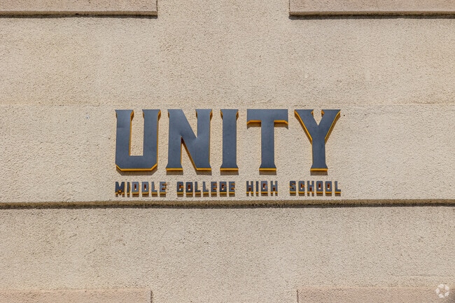 Unity Middle College High leads to a quality education.