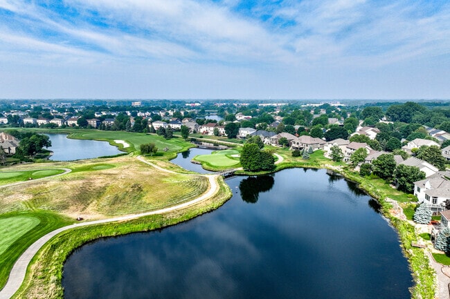Lakes and ponds dot the cityscape of Blaine.