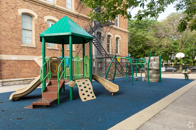 Playground, Ward J Elementary School Public Pre-K, Elementary & Middle School, Chicago.