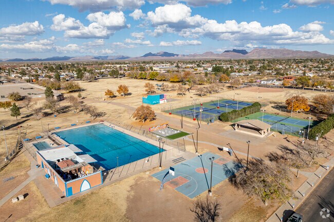 Enjoy prestine courts and fields at the 8th Street park in Foothills.