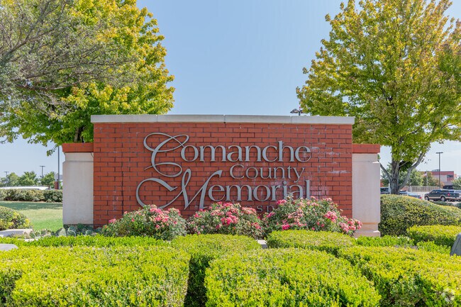 Pecan Valley South residents have an easy commute to County Memorial Hospital, 7 miles away.