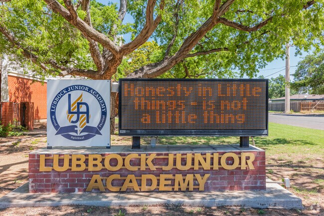 Lubbock Junior Academy offers a dynamic learning environment.