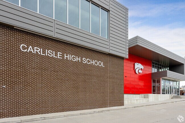 Nearby Carlisle High School takes great pride in supporting their students as they grow.