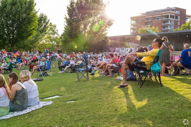 Guthrie Green near the Garden District is near the Garden District.