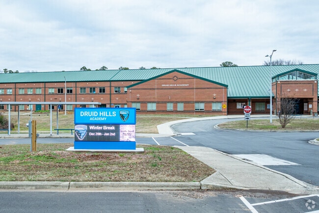 Druid Hills is structured around parent involvement.