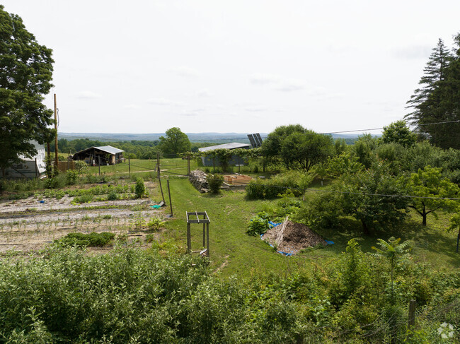 More gardens to enjoy at The Ridge School in Salt Point.