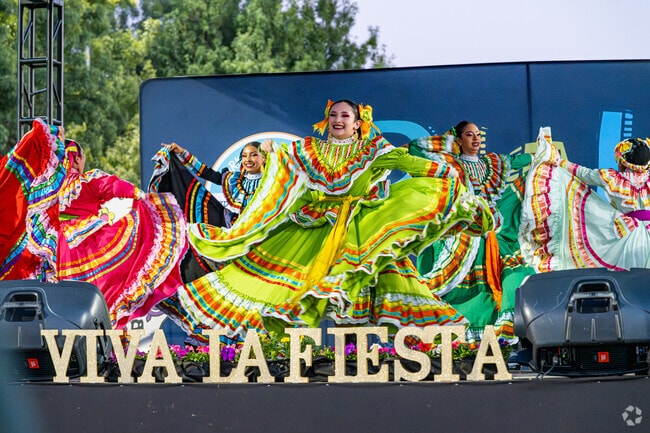 Viva La Fiesta in Rialto celebrates vibrant culture with music, food, and dancing.