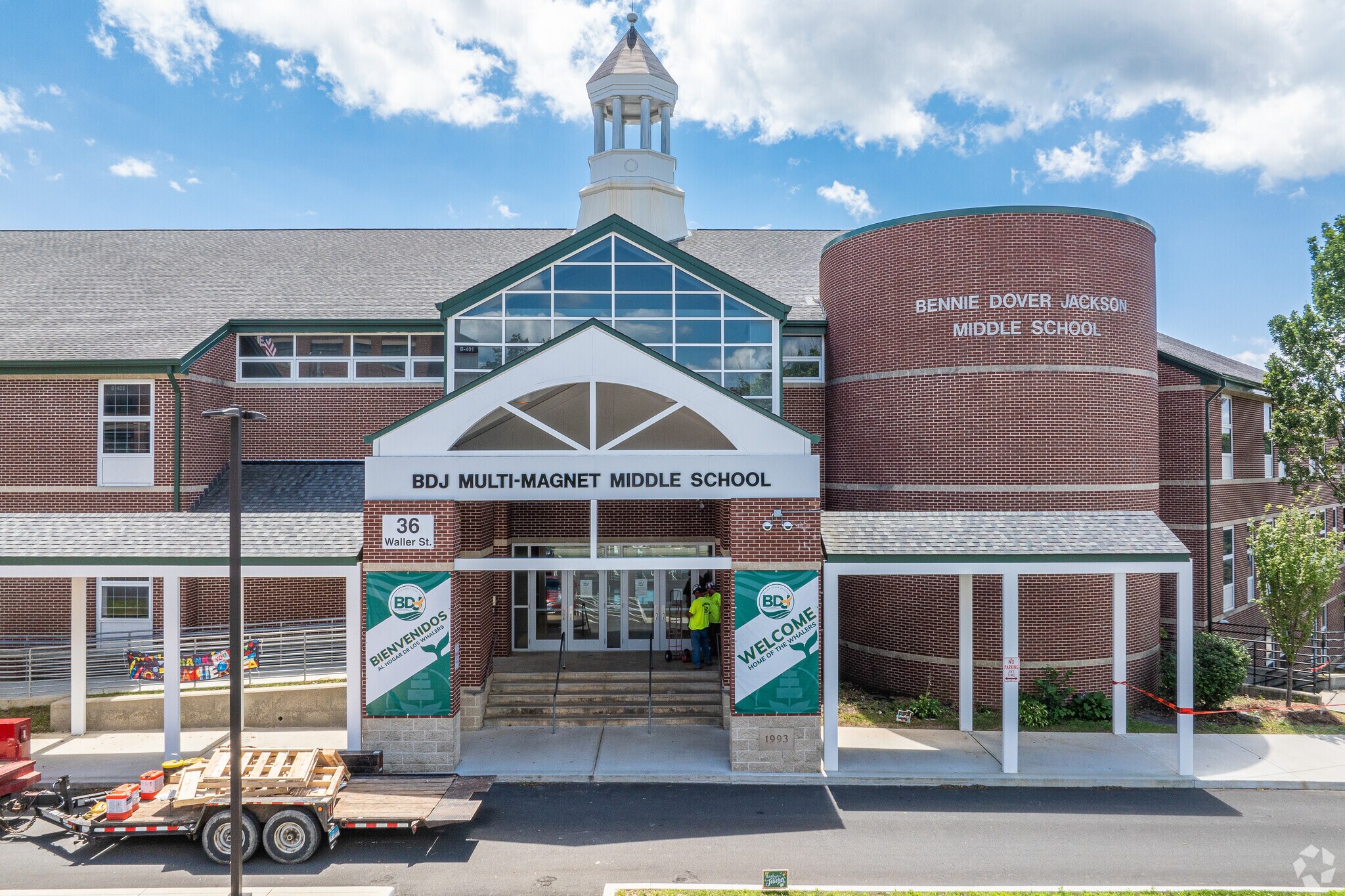 Bernie Dover Middle School is just one of several options for early-mid education in Coit.