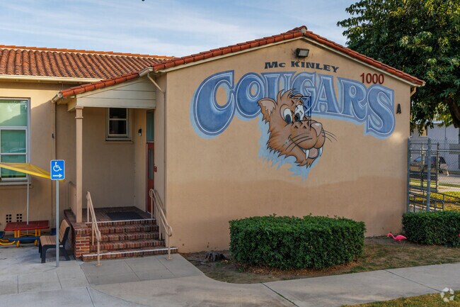 At McKinley Elementary School 