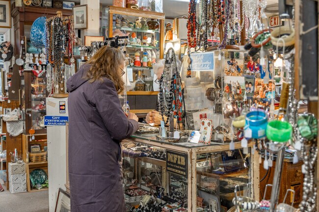 Treasure Trove in Hilltown offers antiques and vintage collectibles.