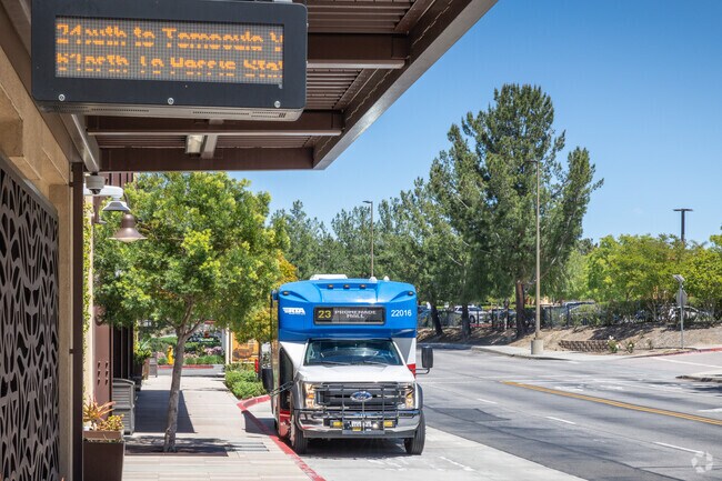 Residents enjoy easy access to public transportation in the Winchester-Silverhawk area.