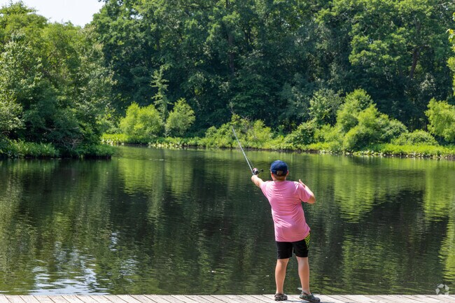 Candlewood residents can get out and fish at Turkey Swamp Park.