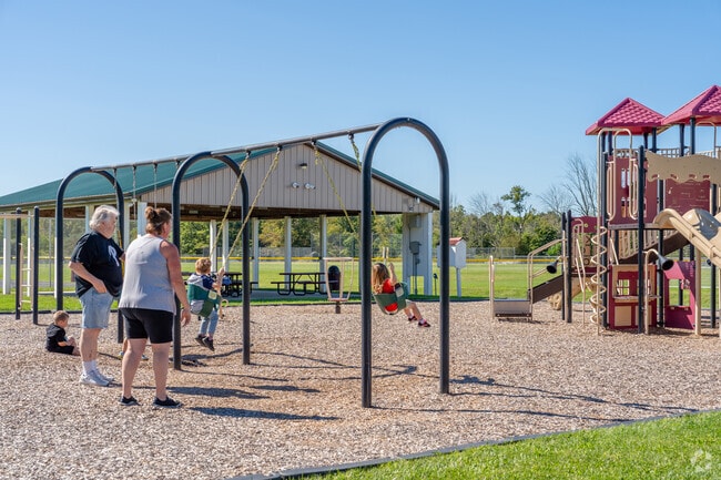 Benner Memorial Park in Richland offers swings and play areas.