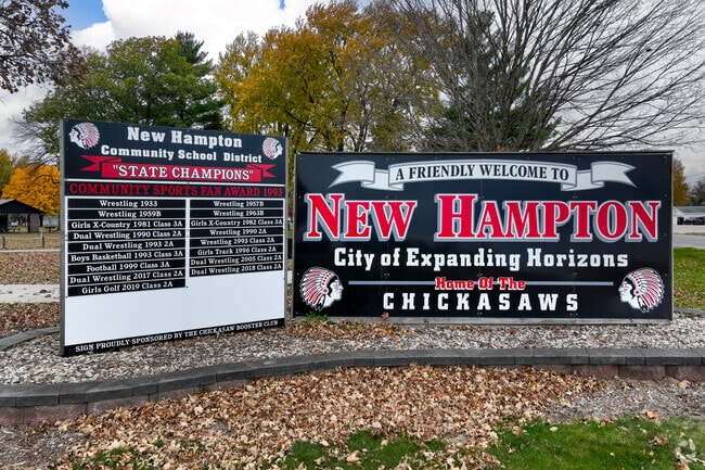 New Hampton is a welcoming community  full of parks, local businesses, other amenities.