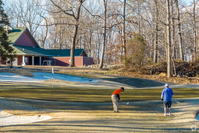 Tee off at Lake of the Woods Golf Club, located east of Main Lake.