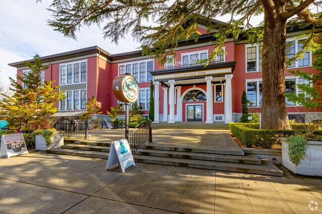 The Wallingford Center offers residents a place to check out shops as well as restaurants.