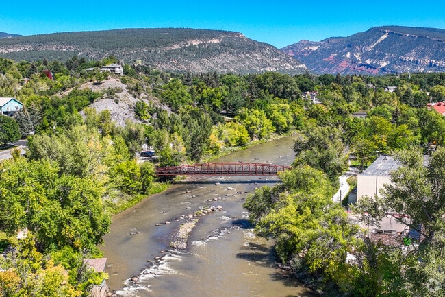 The Animas River offers fishing and whitewater rafting in the warmer summer months.