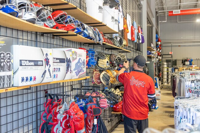 PrimeTime Sporting Goods provides sporting goods to Fox Hollow residents.