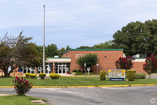 Whitehall Elementary School in Bowie has a Niche Grade of B.