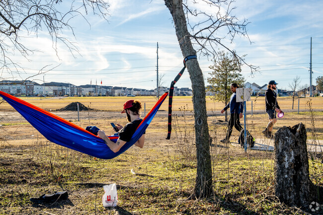 Whether you are hanging out or playing a game of Disc Golf Rayzor Ranch has something for you.
