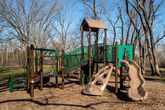Kids can enjoy playground equipment at Zook Park, a smaller park tucked away in Odana Hills.