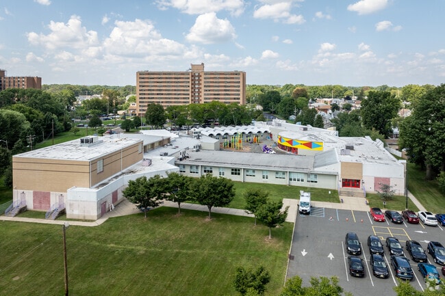 Sporty kids will love attending School No. 4, Linden, NJ.