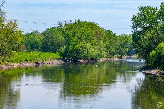 The Des Plaines River runs right next to Forest View and offers a chance to fish, canoe or just enjoy nature.