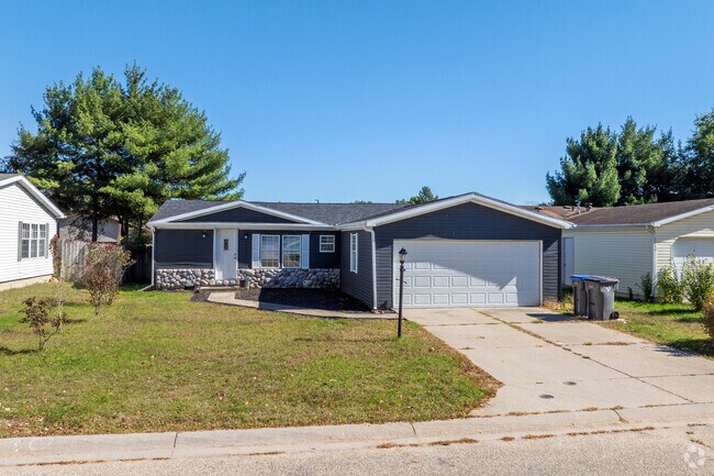 Middlebury South homes typically have attached garages that make for good accessibility.