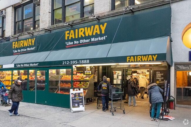 Fairway is a popular grocery store in the Upper West Side.