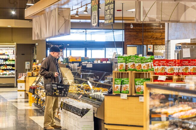 The closest grocery option is Metcalfe’s Market on Mineral Point Road.