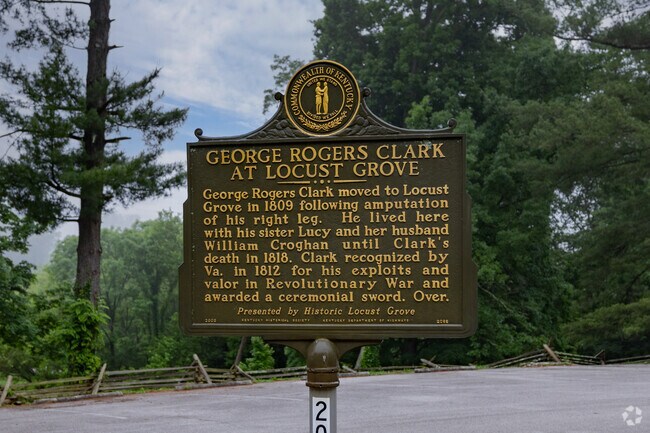 Locust Grove was home to General George Rogers Clark in his later years before his death.
