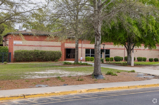 Oakbrook Elementary School in Ladson has a cafeteria for students.