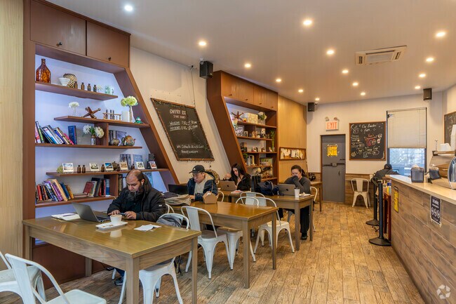 Destination spots include long time favorite Coffee Rx in Bay Ridge, Brooklyn.