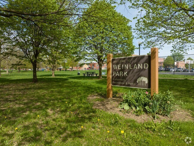 Weinland Park is a 3.965-acre neighborhood park in the University District community.
