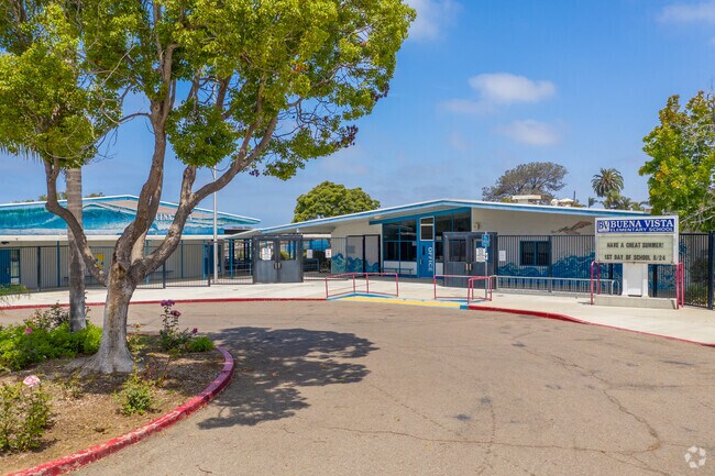 Buena Vista Elementary School enrolls young students in the Carlsbad area.
