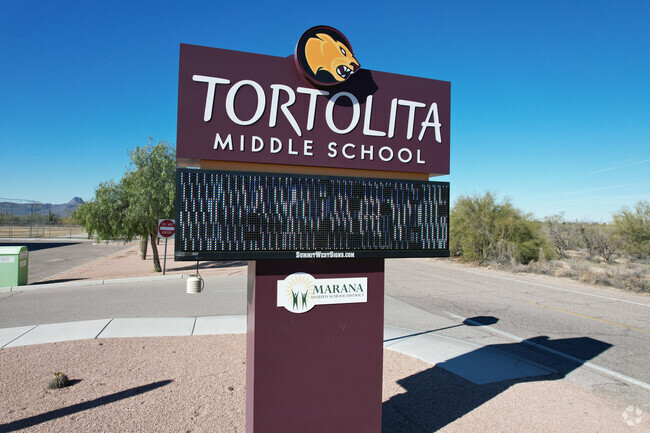 Tortolita Middle School is located off Hardy Road.