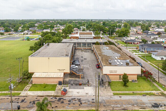 St Benedict the Moor School is surrounded by the Pontchartrain Park neighborhood New Orleans.