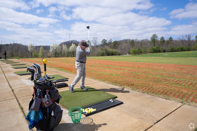 Coonskin Park near Pinch has a driving range and golf courses open to residents and visitors.