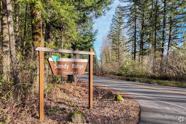 Sandy Ridge offers beautiful hiking trails.