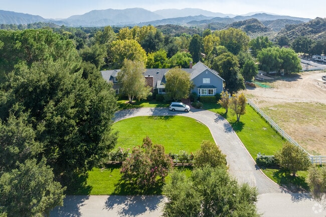 Some larger properties in Canyon Country have sizable acreage.