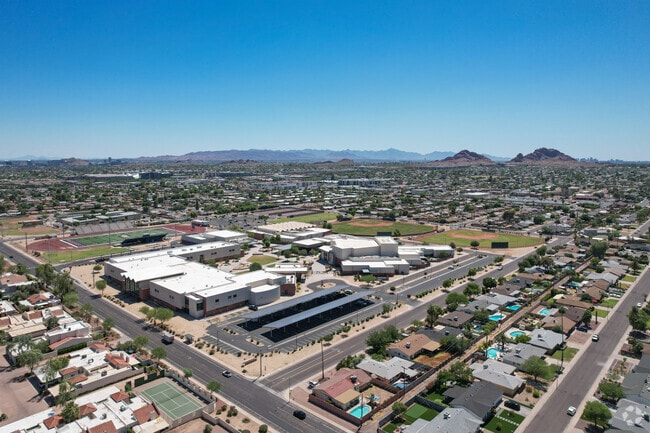 Coronado High School is located in the southern part of Scottsdale.