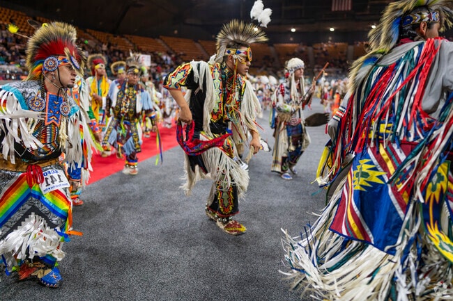 Denver's annual March Pow Wow takes place in River North, and has dancers of all ages.