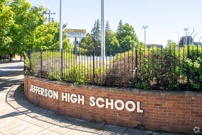 Jefferson High School on NE Killingsworth St.