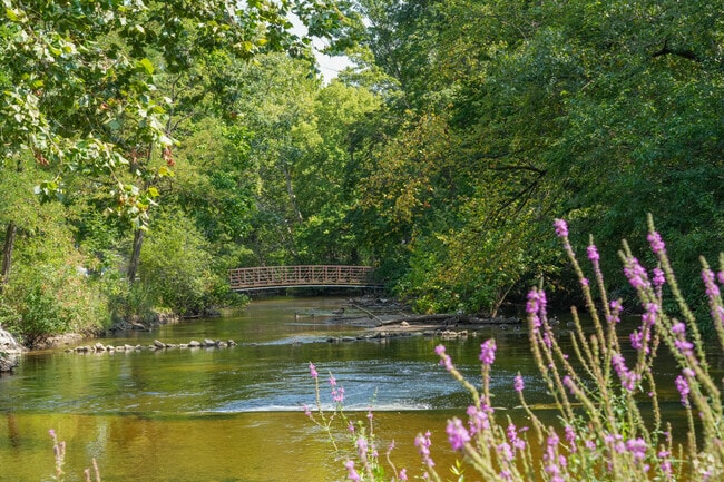 Beautiful creeks and rivers flow throughout Bicentennial Park in Grant.