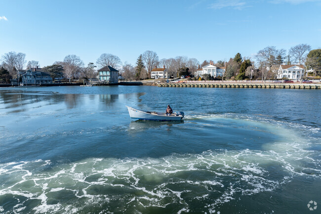 Take a spin on the water during a brisk winter morning in Southport.