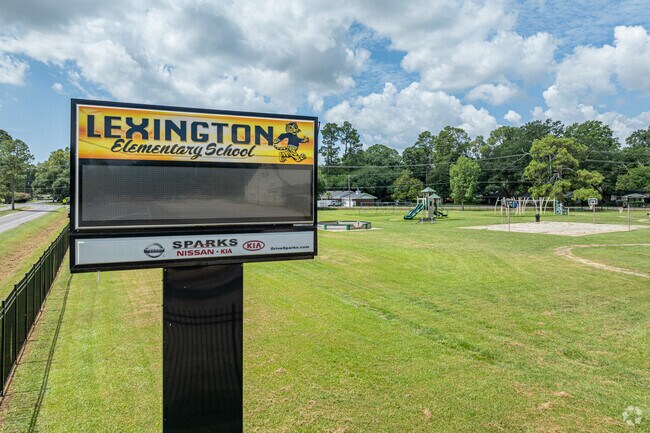 Lexington Elementary School challenges and encourages children to learn.