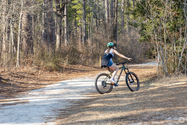 Carvers Creek State Park in Spring Lake has miles of hiking and biking trails.